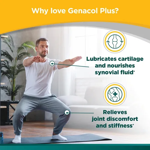Vista 8 de Genacol Plus – Suplemento de glucosamina y colágeno, péptidos de colágeno ultrahidrolizados, facilita el movimiento de las articulaciones, mantiene
