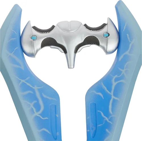Vista 4 de Disguise Halo Energy Deluxe - Accesorio de disfraz de espada iluminada, azul, 30 pulgadas de longitud