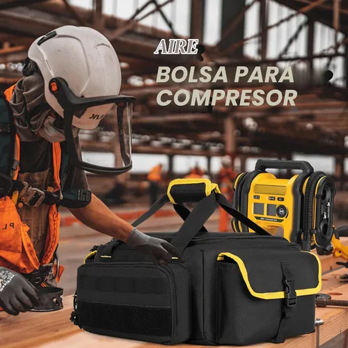Vista 9 de Rexmica Bolsa de compresor de aire compatible con el inflador de neumáticos