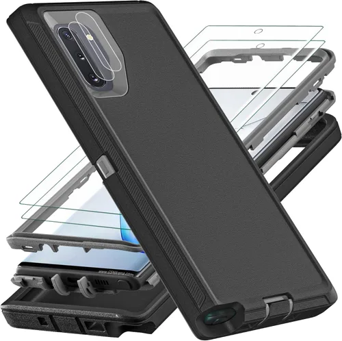 Vista 8 de YKHJKLEC Solo funda para Samsung Galaxy Note 10, no compatible con Galaxy Note 10 Plus, con 2 piezas