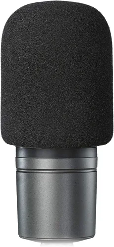Vista 8 de SUNMON Cubierta de espuma para parabrisas, filtro para micrófono de estudio de condensador Audiotechnica AT2020 (2 unidades)