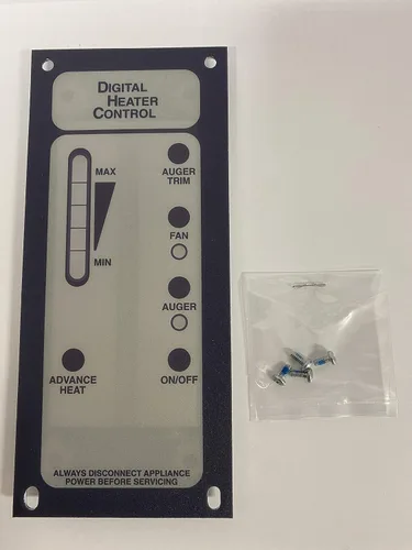 Vista 3 de Reemplazo de placa frontal para panel de control LED Touch Pad