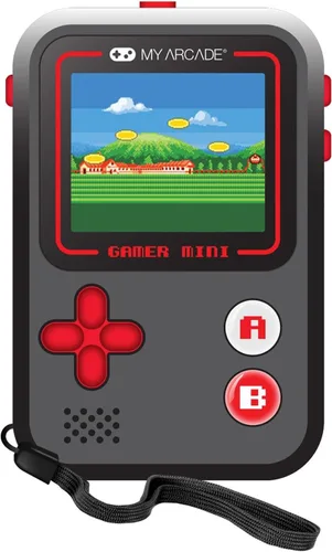 Vista 11 de My Arcade Gamer Mini Classic-Blue: sistema de juegos portátil en miniatura equipado con 160 juegos, pantalla a color de 1.8 pulgadas (DGUN-3926)
