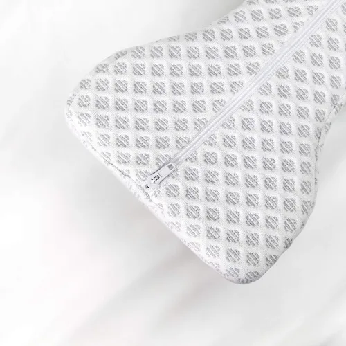 Vista 6 de SensorPEDIC Almohada de apoyo de rodilla de espuma viscoelástica, talla única, color blanco