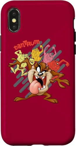 Vista 5 de Funda para iPhone 16 Looney Tunes Tazmanian Tantrum