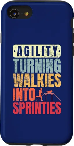 Vista 13 de iPhone 15 Dog Agility Handler - Funny Dog Sports - Dog Agility Case