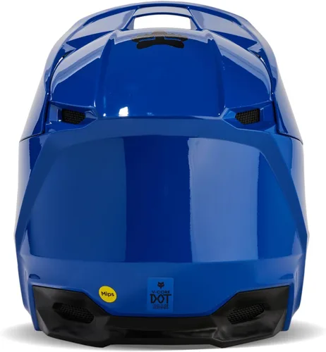 Vista 3 de Fox Racing Casco de motocross unisex V1 Core para bicicleta de tierra, azul, XS