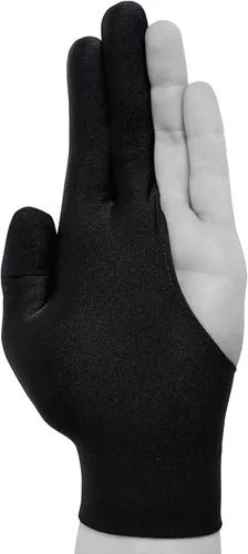 Vista 3 de Guantes de billar de Fortuna - Pro - Se adapta a cualquier mano - Negro
