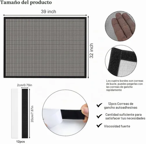 Vista 2 de Pantalla de Chimenea Malla Segura Puerta de Malla Pantalla a Prueba de Niños Barrera Protectora de Chimenea Existente Red Protectora Cubierta