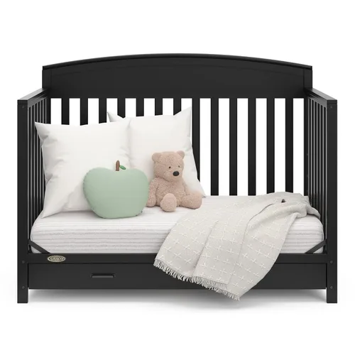 Vista 10 de Graco Benton - Cuna convertible 5 en 1 con cajón, certificado GREENGUARD Gold, se convierte de cuna de bebé a cama infantil, sofá cama y cama