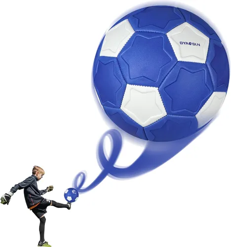 Vista 2 de Curve - Balón de fútbol tamaño 4, pelotas suaves para exteriores e interiores, pelota de fútbol tamaño 4 para niños y niñas