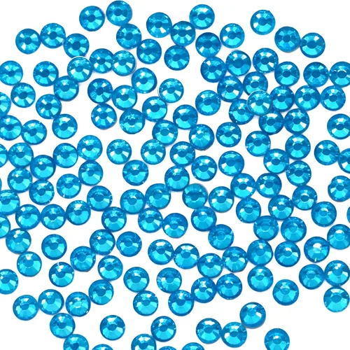 Vista 10 de Briskbloom - 2880 diamantes de imitación termoadhesivos SS6 de 0.079 pulgadas, cristales termoadhesivos con parte trasera plana para manualidades