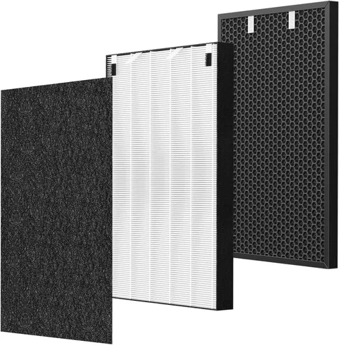 Vista 9 de Filtro de repuesto Air 320 compatible con Bissell Air320 Air220 2609A, incluye 1 paquete de filtro HEPA 2678, 1 paquete de prefiltro, 1 filtro