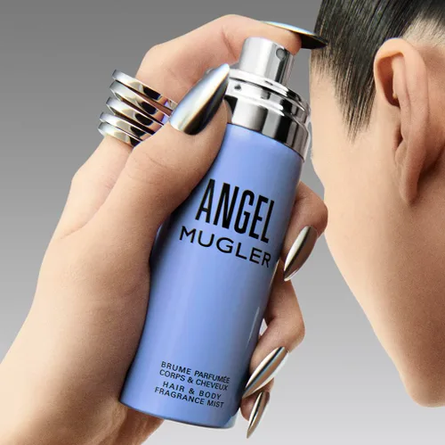 Vista 4 de Mugler Angel Hair & Body Mist Gourmand Womens Fragrance - 3.3 Fl Oz