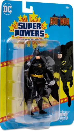 Vista 8 de McFarlane Toys - DC Super Powers Batman (traje negro) Figura de acción de 4.5 pulgadas