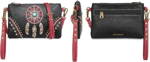 Vista 3 de Montana West Western Aztec Collection - Bolso de mano para mujer
