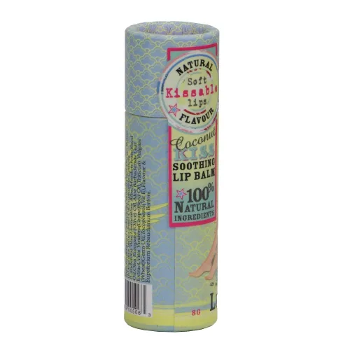 Vista 2 de Barefoot Venus Bálsamo Labial (Beso de Coco)