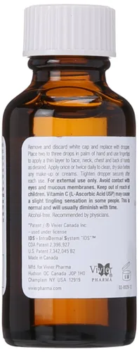 Vista 4 de VivierSkin Suero de péptidos C E, 1 onza líquida