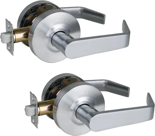 Vista 66 de ANSI Grado 2 Manija de Puerta de Entrada Comercial con Llave, Certificada UL, Cumple ADA, Cromo Satinado 26D, GRD2-72ET-1P