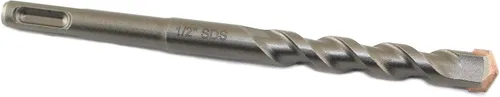 Vista 3 de TEMO SDS-Plus - Juego de 5 brocas de martillo giratorio (1/2 x 4 x 6 pulgadas) con punta de carburo para perforar hormigón, cemento, piedra