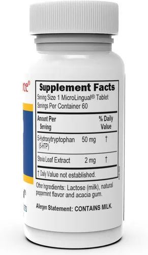 Vista 2 de Superior Source 5-HTP Suplementos Nutricionales, 50 mg, 60 unidades, Blanco
