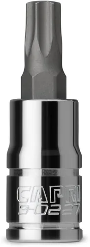 Vista 12 de Capri Tools T6 Star Bit Socket, unidad de 1/4 pulgadas