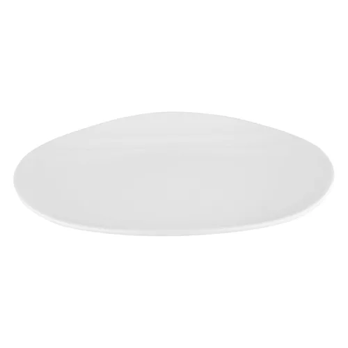 Vista 15 de G.E.T. OP-1580-CHI - Plato ovalado para servir con 15 chiles, apto para lavavajillas, plástico de melamina, colección Osslo