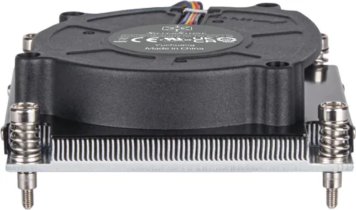 Vista 3 de SilverStone Technology XE01-1700A 1U Servidor/estación de trabajo Enfriador de CPU para LGA 1700 y LGA1851socket, SST-XE01-1700A