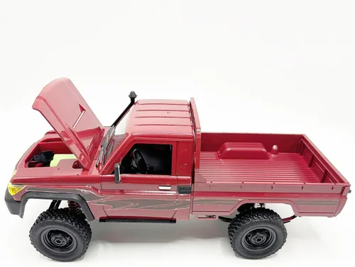 Vista 7 de WPLDEWAN MN82 RC Rock Crawler 4x4 Toyota Land Cruiser Remote Control Truck