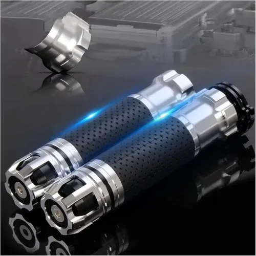 Vista 3 de Motorcycle Handlebar Universal CNC Motorcycle Handle Handlebar Enduro Moto Hand Bar Grip for Kawasaki KDX220 KDX200 KDX50 for VERSYS 650 1000 Silver