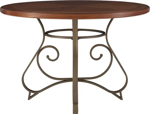 Vista 12 de Powell Hamilton Dining - Juego de 5 piezas, color cereza mediana