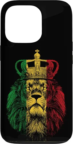 Vista 10 de Rasta Lion of Judah Rastafarian Reggae Ethiopian Lion Gift Case for iPhone 17