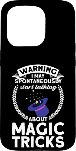 Vista 14 de iPhone 16 Funny Magician Party Quote, Magic Tricks Performer, Magician Case