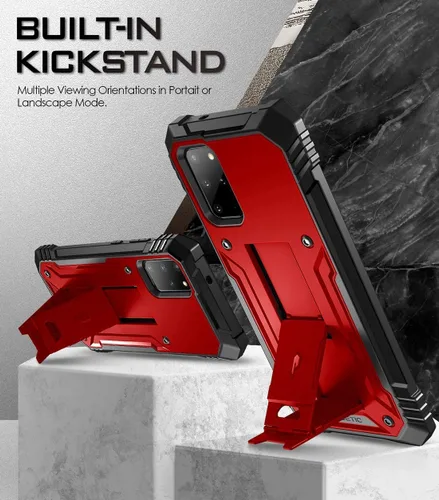 Vista 4 de Poetic Revolution Series - Funda para Samsung Galaxy S20 Plus/Galaxy S20+, cuerpo completo, resistente, de doble capa, a prueba de golpes