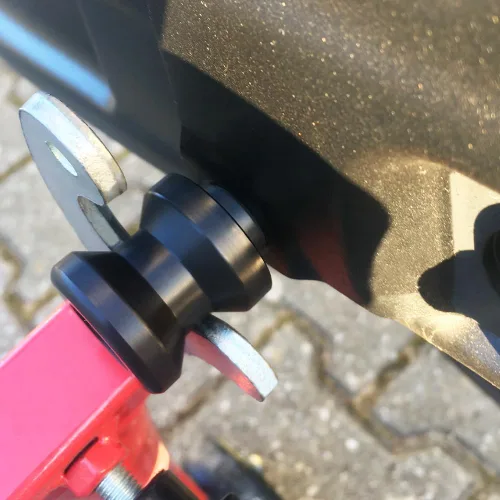 Vista 4 de Xitomer POM - Bobinas de plástico M6 con brazo oscilante para motocicleta, deslizadores, carretes M6, aptos para YZF R1/R6/R7, FZ1/FZ6/FZ8/FZ-09