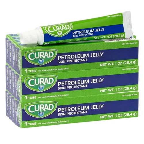 Vista 6 de CURAD Petroleum Jelly, protector de la piel e hidratante, tubo de 1 oz