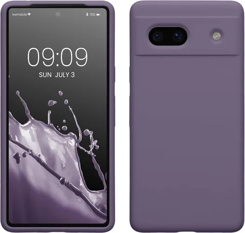 Vista 20 de kwmobile Funda Compatible con Google Pixel 6 Pro - Funda de Teléfono de Silicona TPU con Acabado Suave - Azul Caribe