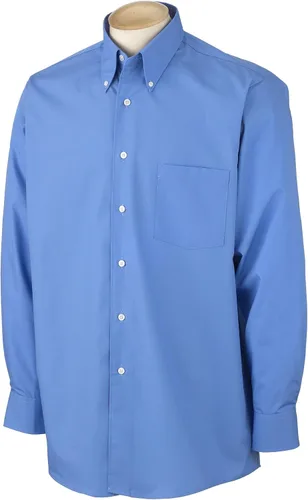 Vista 2 de Van Heusen Men's Dress Shirts Regular Fit Silky Poplin Solid
