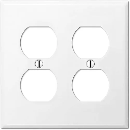 Vista 9 de Placa grande para interruptor de 1 banda, cubierta para caja eléctrica no utilizada, placa de pared en blanco de gran tamaño, placa de pared