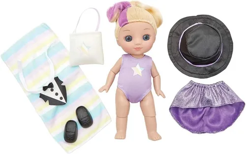 Vista 4 de Madame Alexander Muñeca "It's All Me! Dance + Swim de 8", tono de piel clara/ojos azules/cabello rubio