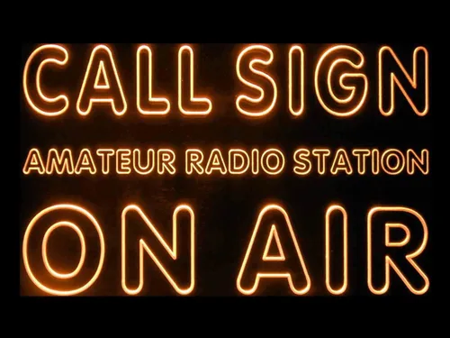 Vista 14 de ADVPRO wa-tm señal de llamada personalizada en la estación de radio aficionado del aire Led señal de neón