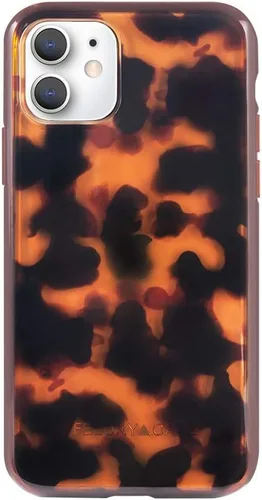 Vista 2 de FELONY CASE - Funda para iPhone 12/12 Pro - Elegante funda clásica para teléfono de tortuga - Antiarañazos, compatible con carga inalámbrica, 360 a