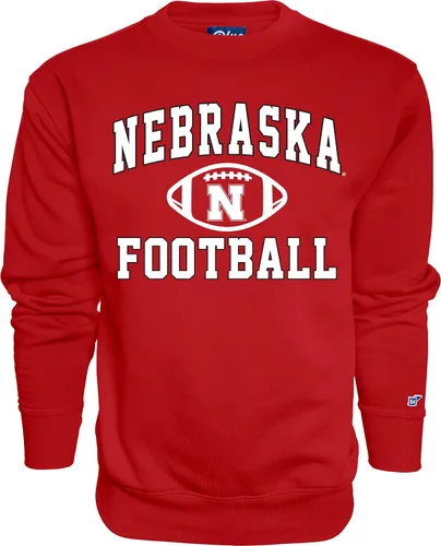 Vista 9 de Blue 84 NCAA sudadera de cuello redondo para hombre, color del equipo de fútbol