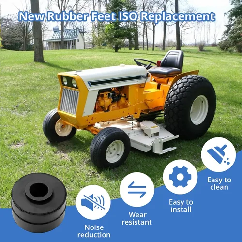 Vista 6 de Nuevo reemplazo de pies de goma ISO para soportes de motor Este cortacésped es accionado por un motor pequeño, referencia Cub Cadet 1000 1200 1250
