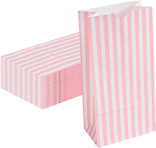 Vista 19 de Restaurantware Bag Tek - Bolsas de papel de 2 libras, 100 bolsas de almuerzo desechables, pequeñas para almuerzos, sándwiches y aperitivos, bolsas