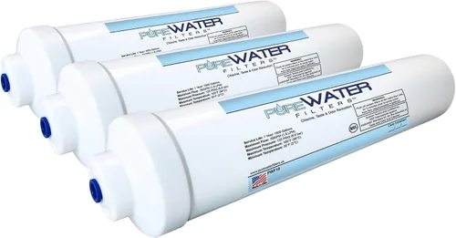 Vista 6 de Filtro de agua en línea para refrigeradores, máquinas de hielo, cafeteras, fuentes de agua, refrigeradores de agua, grifos de fregadero, RV, cámpers
