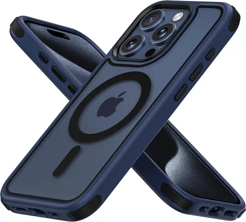 Vista 8 de Mobnano Funda para iPhone 13 Pro, compatible con MagSafe, funda transparente con anillo magnético, diseño multicolor protector a prueba de golpes