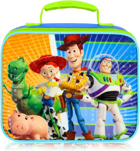 Vista 2 de Toy Story - Lonchera para niños con bolsa de almuerzo aislada y más