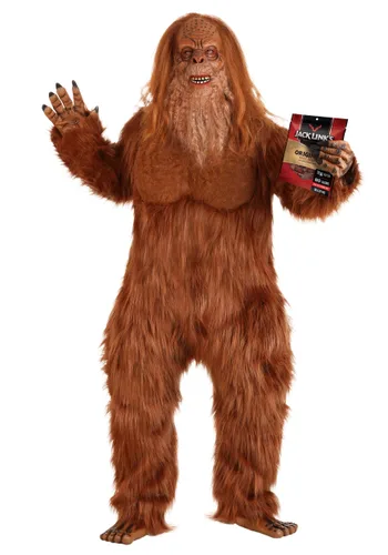 Vista 3 de Disfraz de Sasquatch para Adulto Jack Links Multicolor