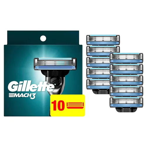 Vista 11 de Gillette Mach3 - Recambios de maquinilla de afeitar para hombres, 4 recambios de cuchillas de afeitar